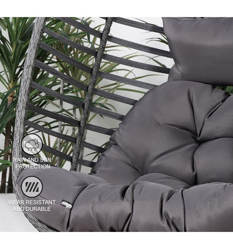 Customized New OEM Foshan Outdoor Swing Swinging Lawn Chair Patio Swings with Factory Price
