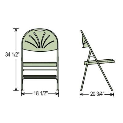 Lightweight Institutional-Grade Folding Chair