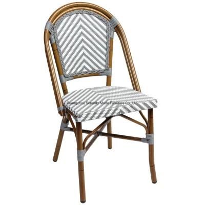 Factory Handmade Restaurant Rattan Wicker Cafe Dining Chair