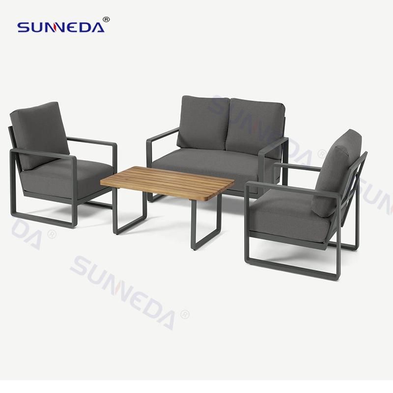 Hotsale Modern Style Aluminum Frame Furniture Outdoor Sofa for Home Hotel Garden Patio