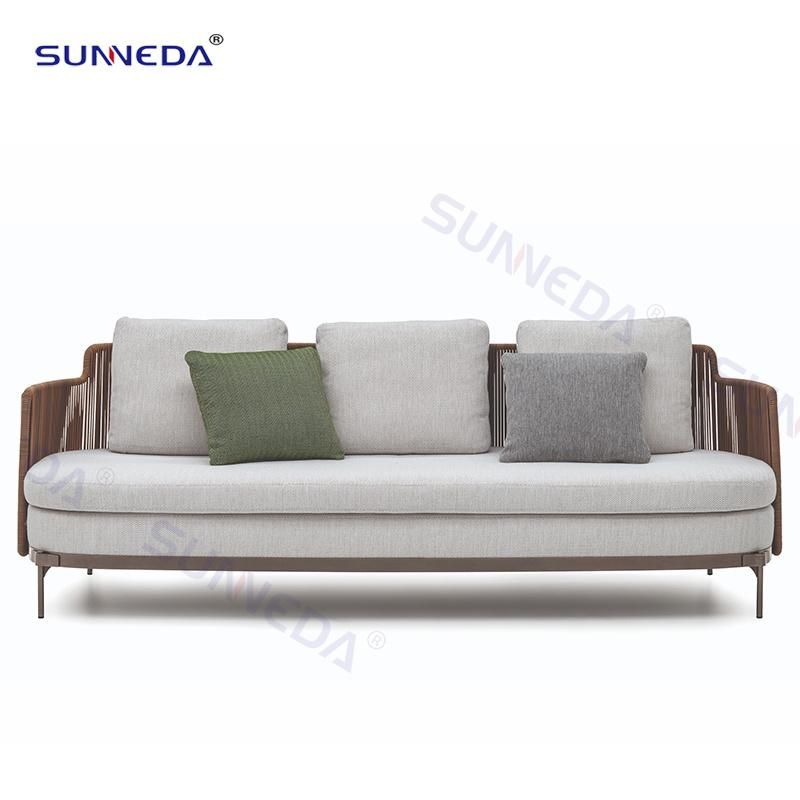 Leisure Modern Aluminum Simple Patio Garden Sofa Garden Chair