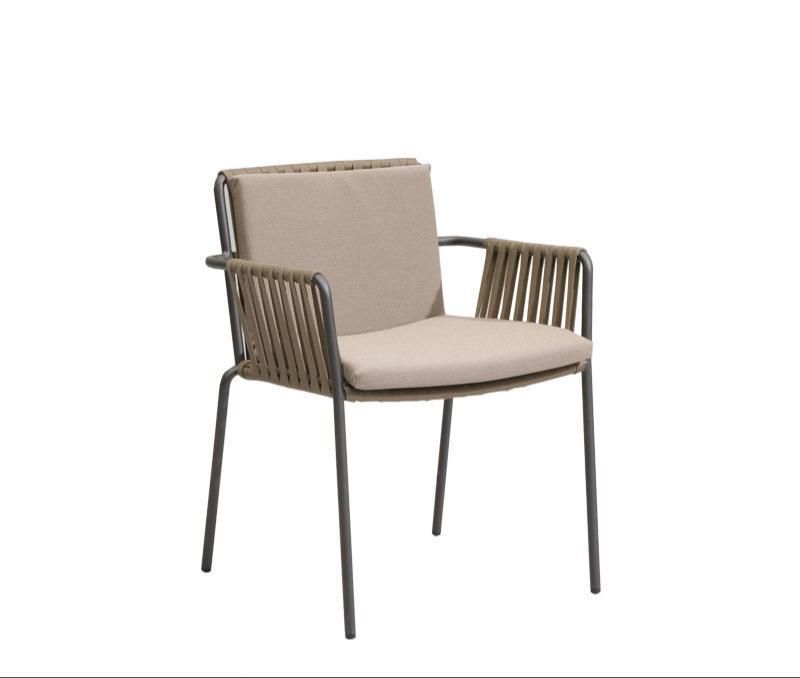 Patio Outdoor Furniture Dining Set Rope Weaving Table and Chair