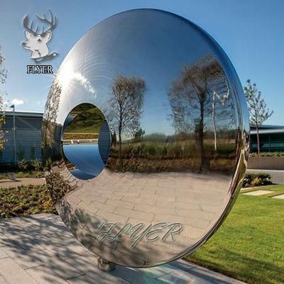 Hot Sale High Polished Park Art Installation Stainless Steel Sculpture