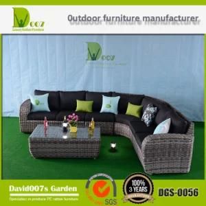 Outdoor Garden Wicker Rattan Patio Furniture Corner Sofa Sectional Lounge Set