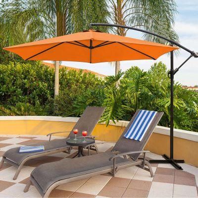 Outdoor Garden Patio Umbrella Sun Banana Umbrellas