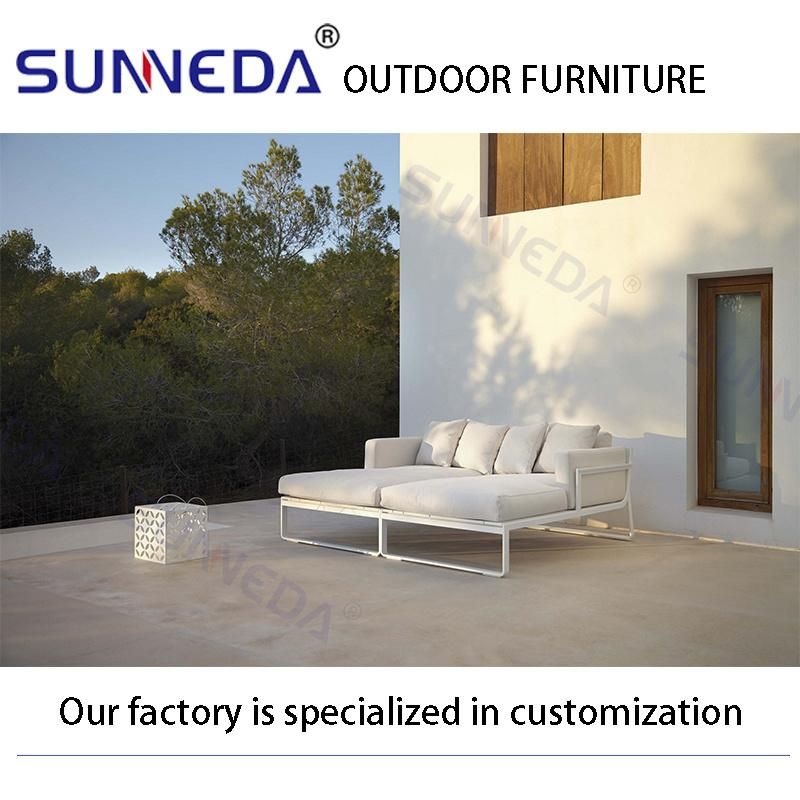 Courtyard Leisure Sofa Set with Strong Aluminum Alloy Frame