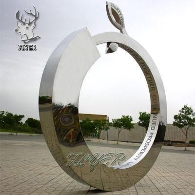 Customized Forging Sculpture Mirror Polishing Stainless Steel Decoration for Sale