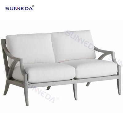 China Manufacturer Wholesales Outdoor Sofa with Aluminium Frame