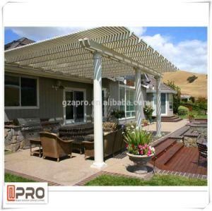 Awning Garden Waterproof Motorized Outdoor Louver Roof