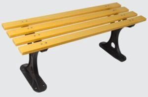 Outdoor Plastic Steel Bench for Garden