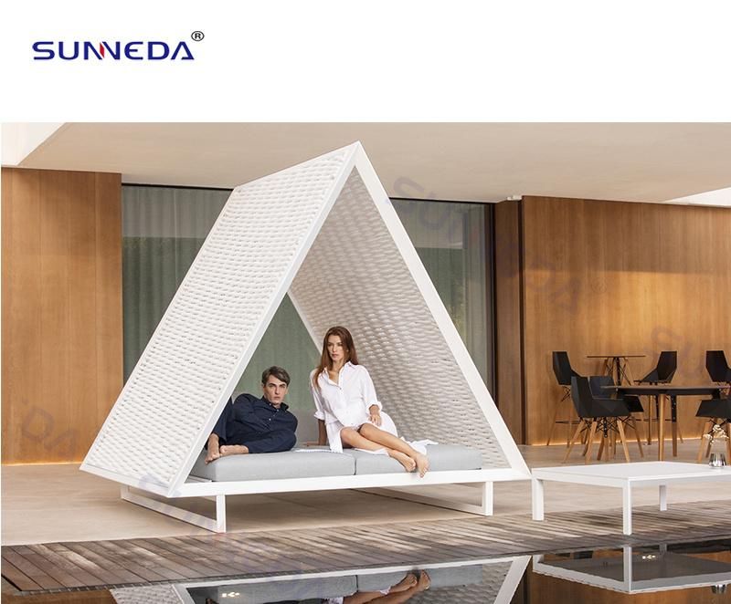 Modern Creative Design Pool Patio Beach Sunbed Hotel Furniture