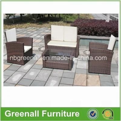 Kd Design Rattan Material Restaurant Wicker Sofa Set/Outdoor Leisure Sofa Set Furniture