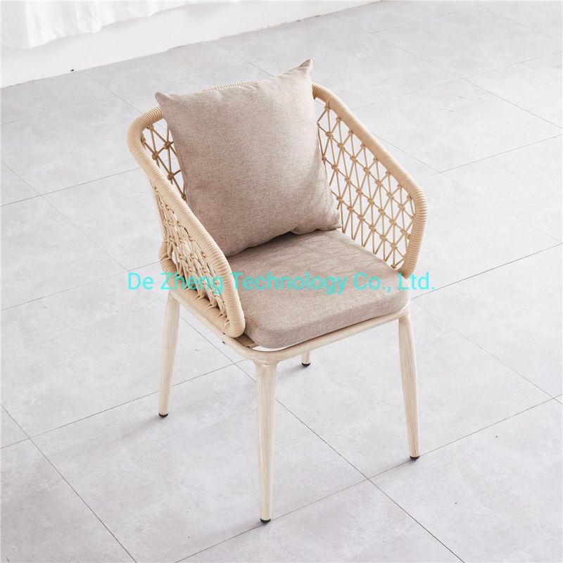 Home Furniture Living Room Dining Chair Aluminum Outdoor Design Restaurant Chair Modern Design Leisure Metal Wedding Chair
