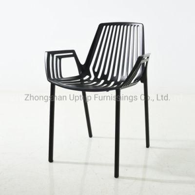 Beach Metal Furniture Outdoor Cast Aluminium Metal Armrest Chairs for Pool