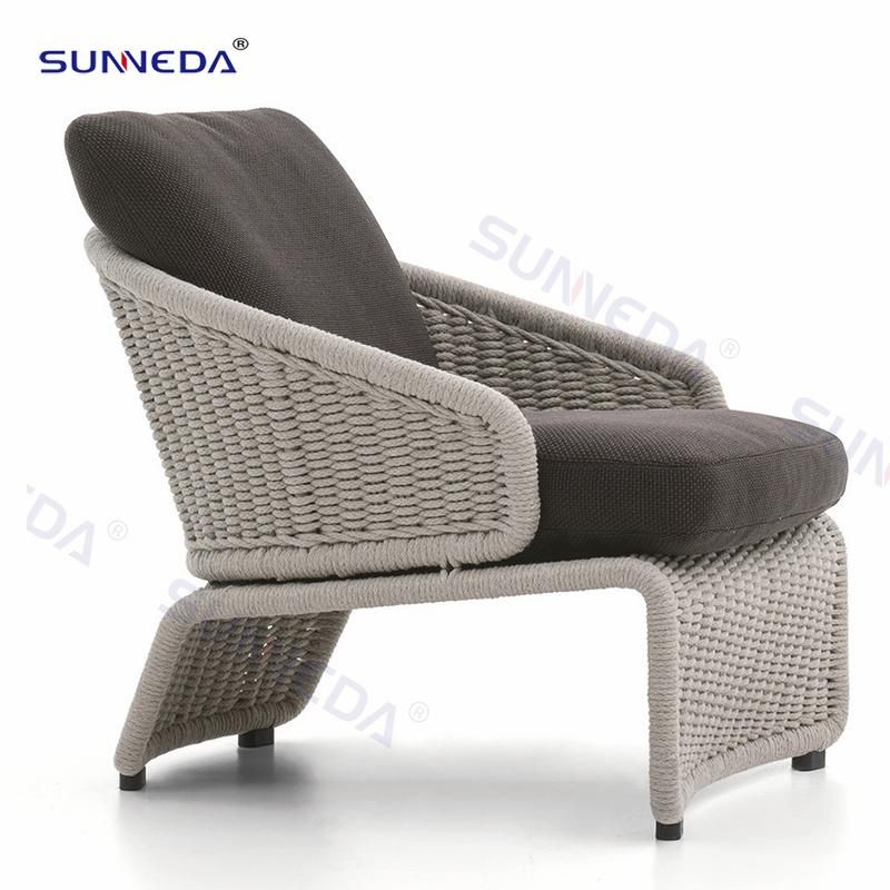 Customized Colorful PE Modern Rattan Chair Sets Patio Outdoor Furniture