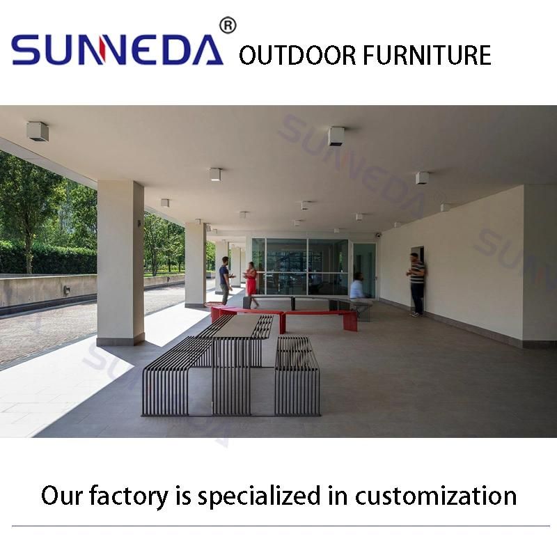 Leisure Garden Furniture Uphostery Style Patio Outdoor Table with Chairs