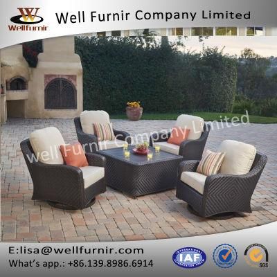 Well Furnir 5PC Swivel Chat Collection (Wf-17108)