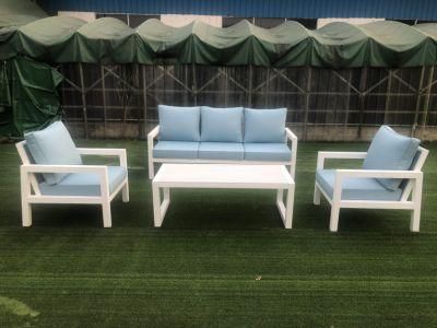 Metal Aluminum Darwin or OEM Aluminium Corner Garden Outdoor Furniture Sofa Set
