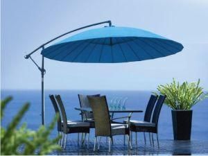 3m Garden Fiberglass Hanging Umbrella