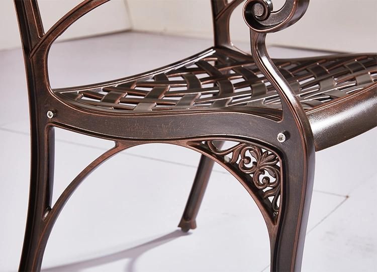 Simple Bistro Chairs French Weather Proof Chairs for Garden