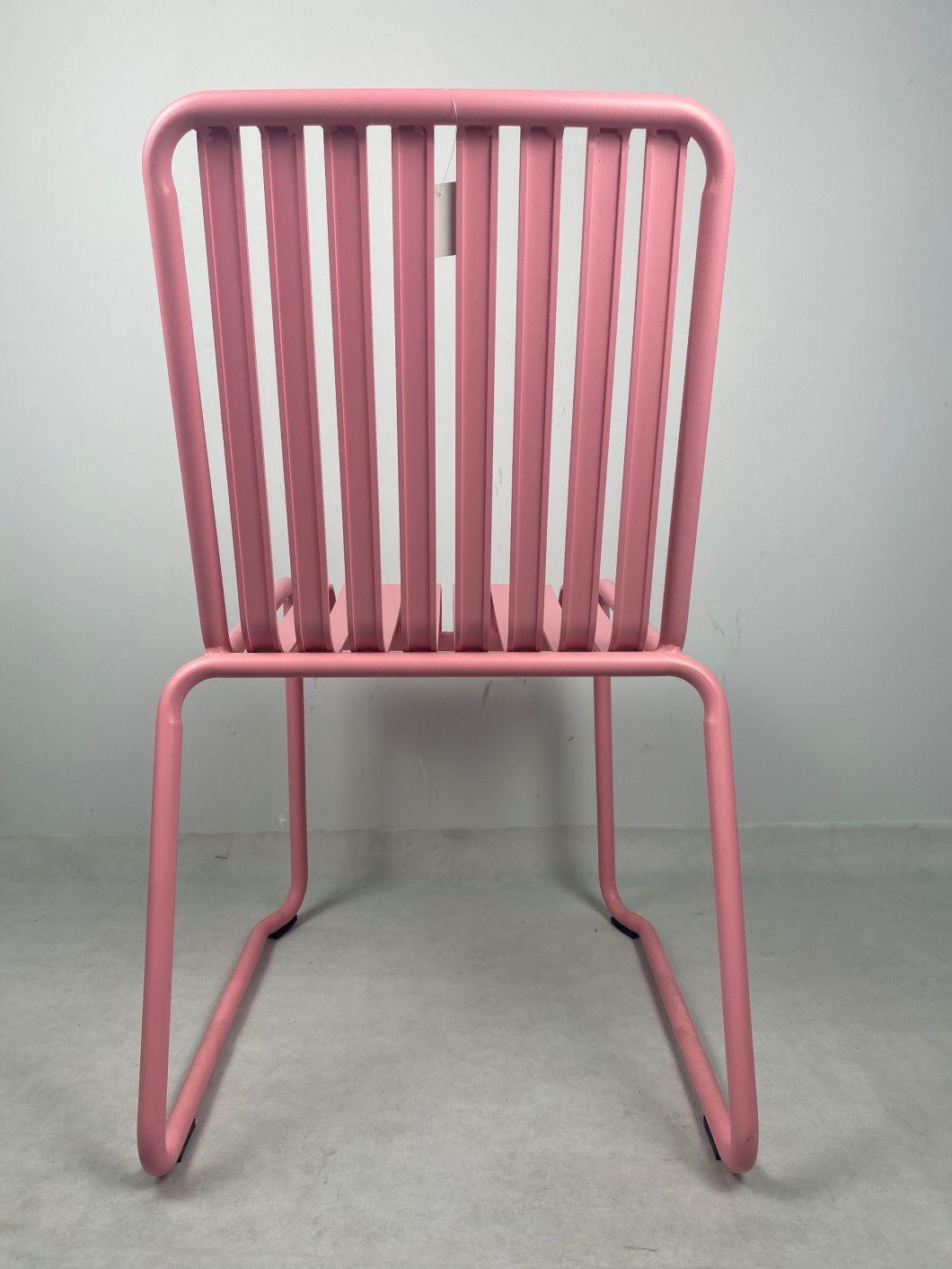Modern Appearance Wholesale Commercial Aluminum Frame Fancy Stacking Hotel Wedding Party Banquet Chairs