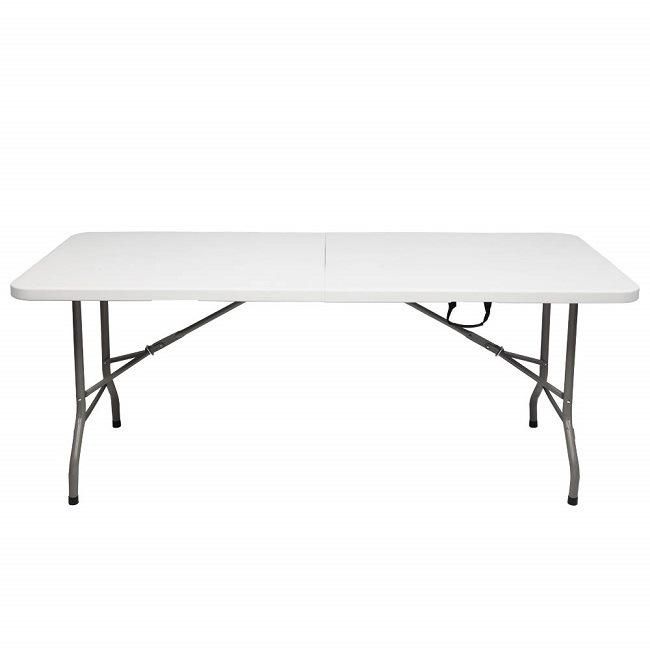 High Quality 6FT 72inch HDPE Blow Mould Outdoor Folding Table