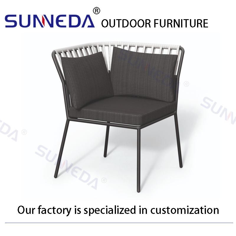Modern Outdoor Aluminum Disassembly Structure UV Full Set Upholstery Furniture