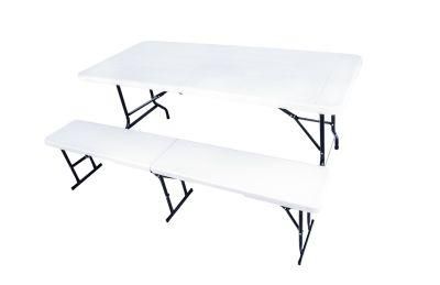 White Color Garden Cheapest 6FT Folding Bench