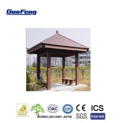 Outdoor Waterproof Plastic Wood Composite WPC Pergola
