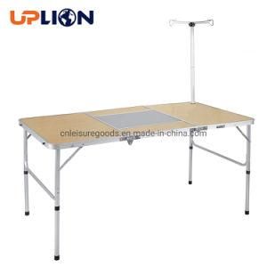 Uplion Easy Folding Garden Picnic Table Multi-Function Adjustable Camping Table