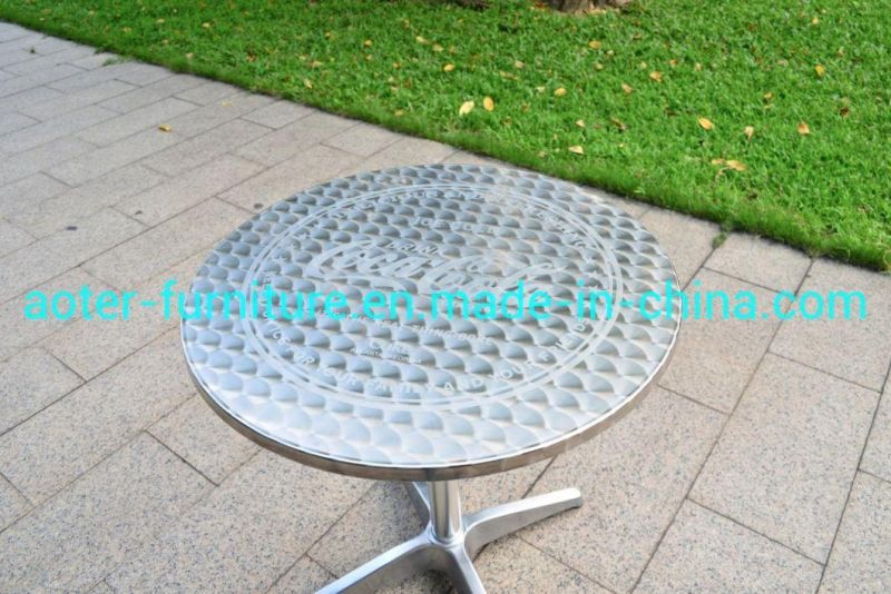 Modern Outdoor Hotel Resort Wicker Cane Patio Bar Furniture Pub Bar Table Set