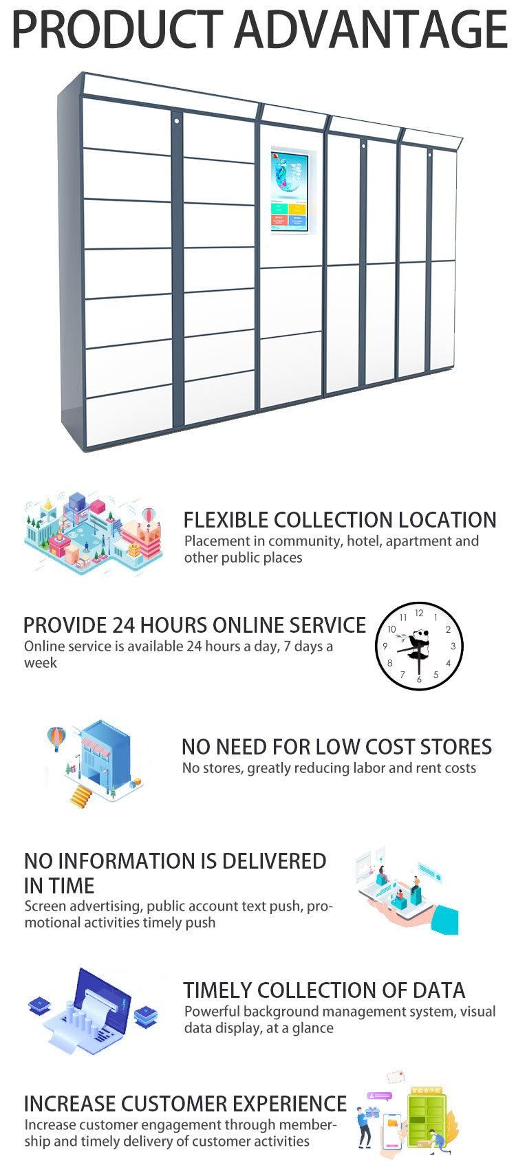 Automatic Storage Waterproof Outdoor Locker Laundry Locker Lock System Solution