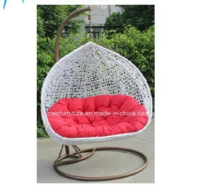 Rattan Furniture Garden Color Optional Double Swing Chair Outdoor Furnture