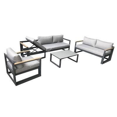Functional Outdoor Sofa Lounge Patio Furniture Sofa Set Aluminum Outdoor Sofa Set Furniture