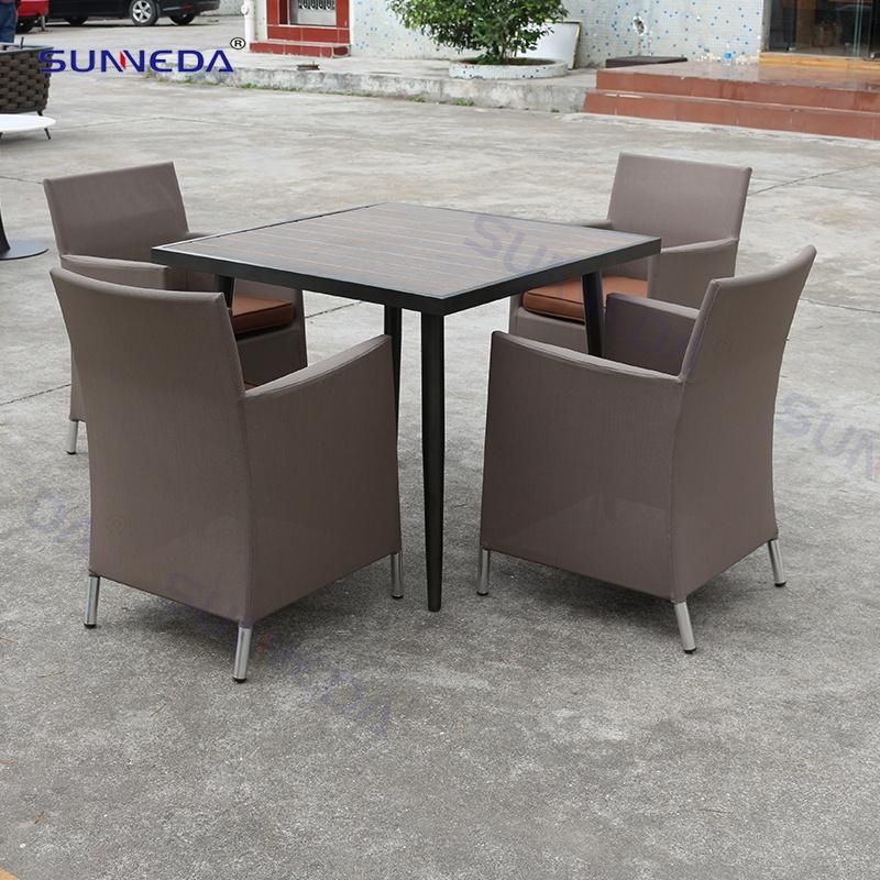 Courtyard Villa Hotel Dining Furniture Outdoor Balcony Table Chair Set
