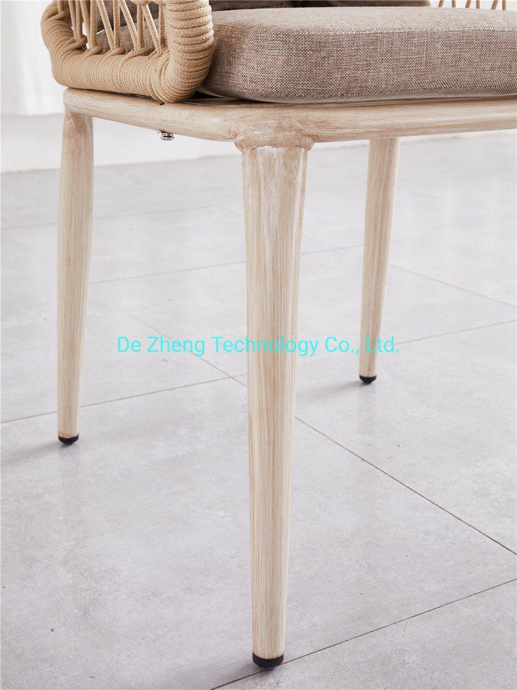 Home Furniture Living Room Dining Chair Aluminum Outdoor Design Restaurant Chair Modern Design Leisure Metal Wedding Chair