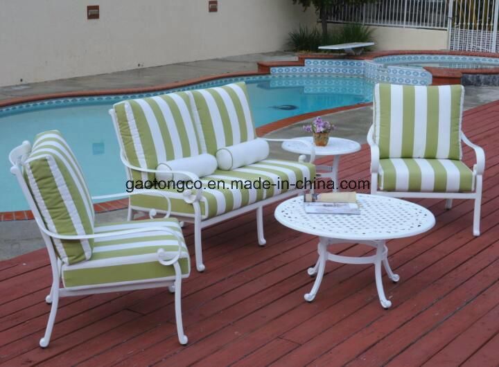 Cast Aliminum Table and Chair Outdoor Pool Furniture