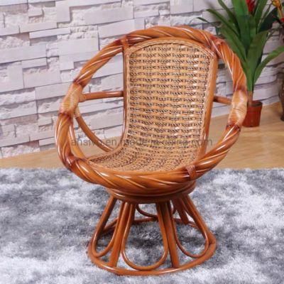New Style Leisure Chair Wicker Woven Furniture 360&deg; Twisted Rattan Swivel Chair