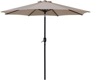 10FT Waterproof Outdoor Garden Patio Umbrella with Tilt and Crank, Market Sun Umbrella Parasols