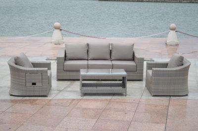 Hotel/Garden/Patio Colorful Darwin Modular 3 Seater Rattan Outdoor Wicker Sofa