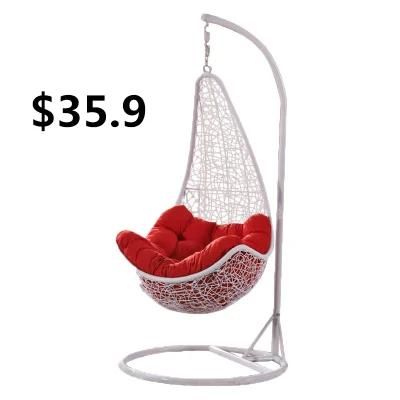 Hanging Outdoor Swing Garden Leisure Patio Rattan Chair Egg Elasticity