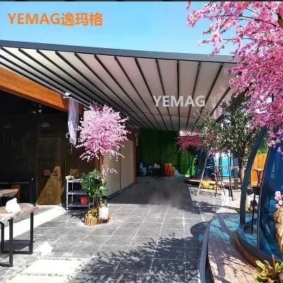High Quality Folding Retractable Awning Roof for Decking