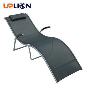Uplion Tesline Furniture Outdoor Foldable Pool Chaise Lounger Beach Sunbed Garden Sun Lounger Chair