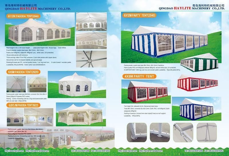 3*6m Small PVC and PE Coating Party Tent on Sale