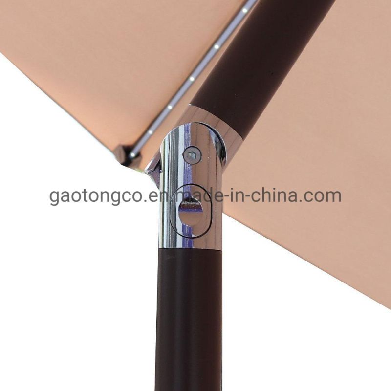 Aluminum Garden Parasol Outdoor Sunshade Patio Parasol Beach Umbrella
