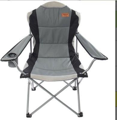 Chinese Fashion Leisure Padded Arm Chair Hot Sale Portable Outdoor Folding Beach Chair Factory