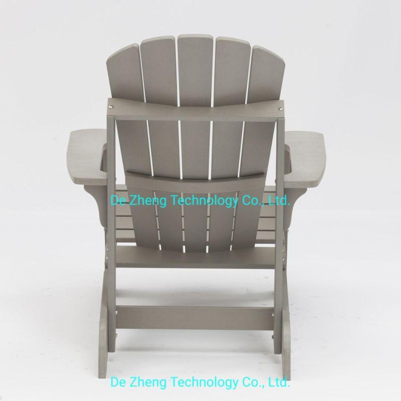 King Size Adirondack Chair Adult-Size Weather Resistant Lumber Back Support Polywood Chair