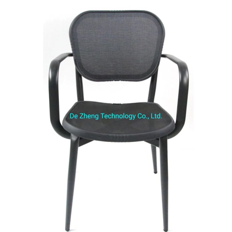 Modern Design Hideaway Patio Garden Aluminum Leisure Bar Cafe Dining Chair