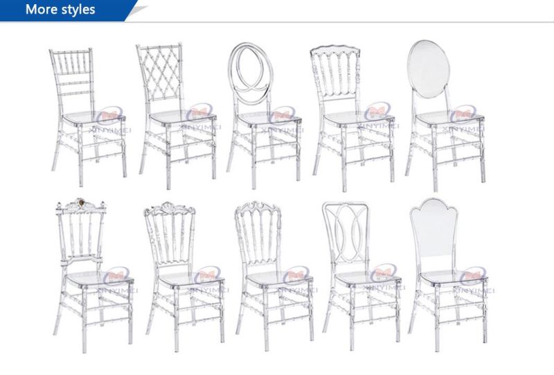 Transparent Clear Wholesale Wedding Resin Chiavari Chair