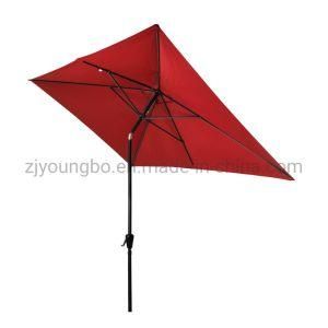 2mx3m Square Crank Outdoor Garden Patio Parasol